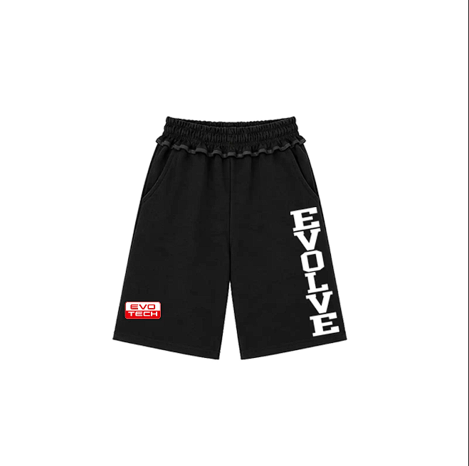 SWEATSHORT - BLACK